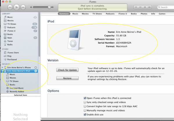 Manage Your iDevice In iTunes-Image 3 of 7