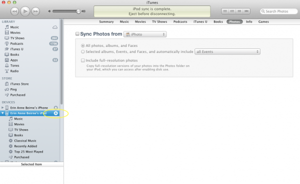 Manage Your iDevice in iTunes-Image 7 of 7